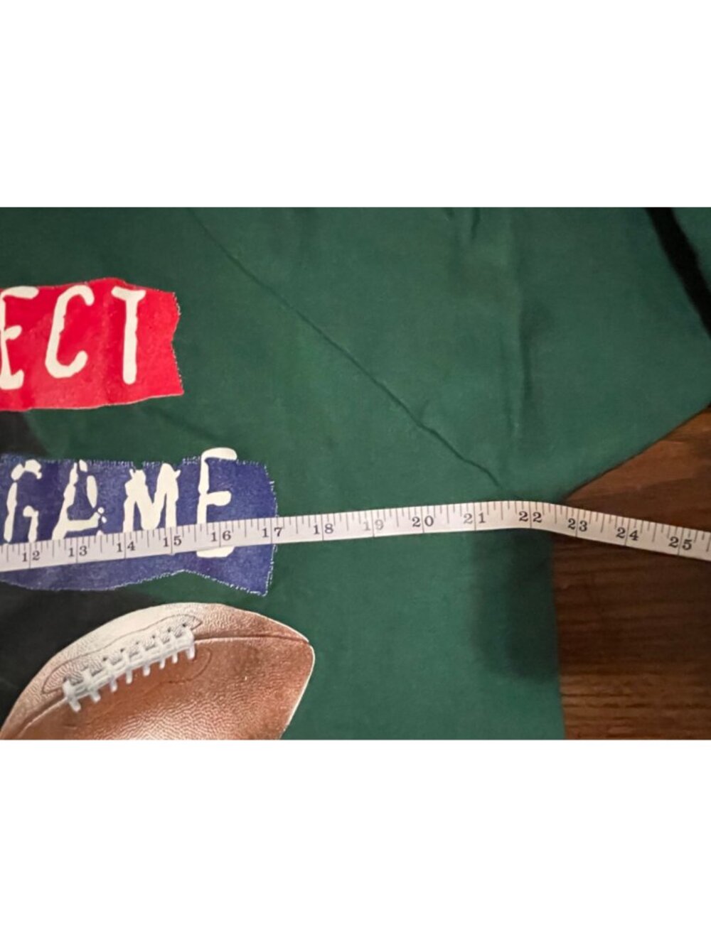 Hanes Activewear Football Respect the Game Graphic Crewneck Sweatshirt NFL XL - Picture 4 of 9
